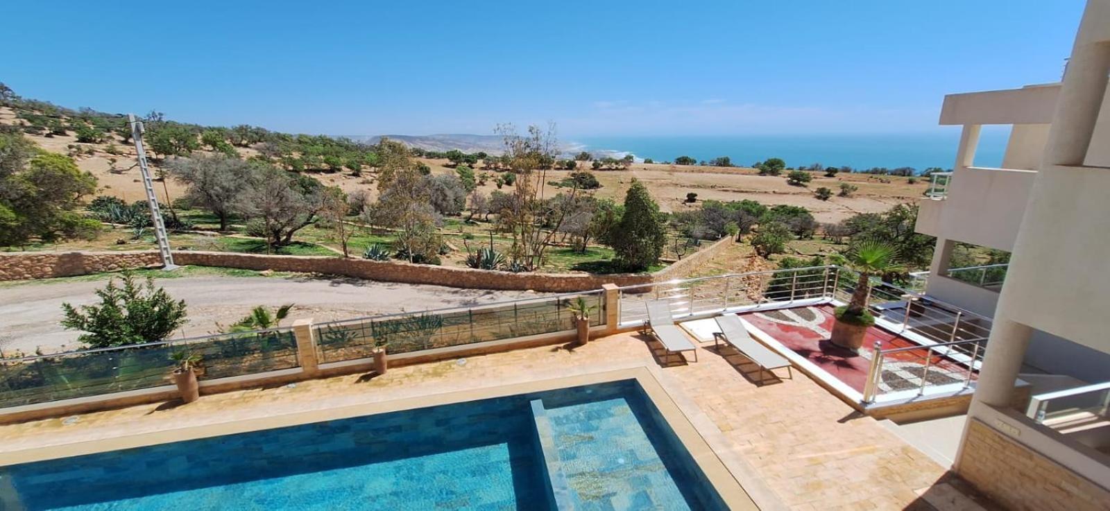 Taghazout Ocean With Pool , Fitness And Ocean View Apartment Exterior foto